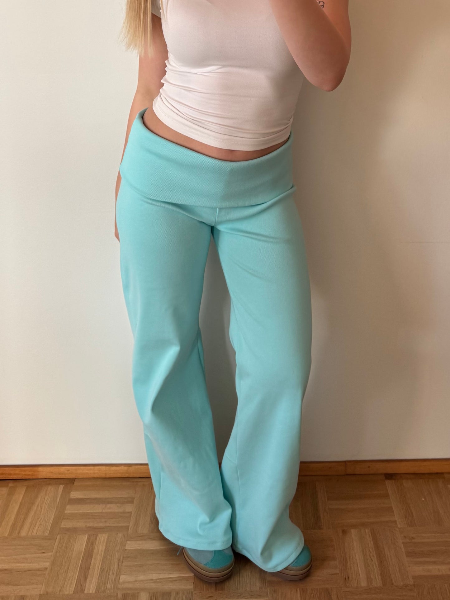 Cotton Folded Yoga pants