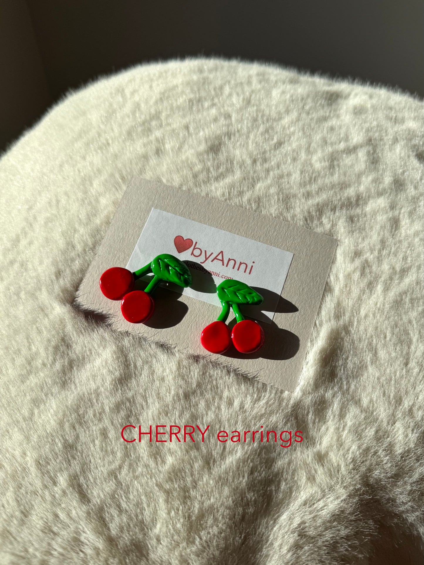CHERRY earrings