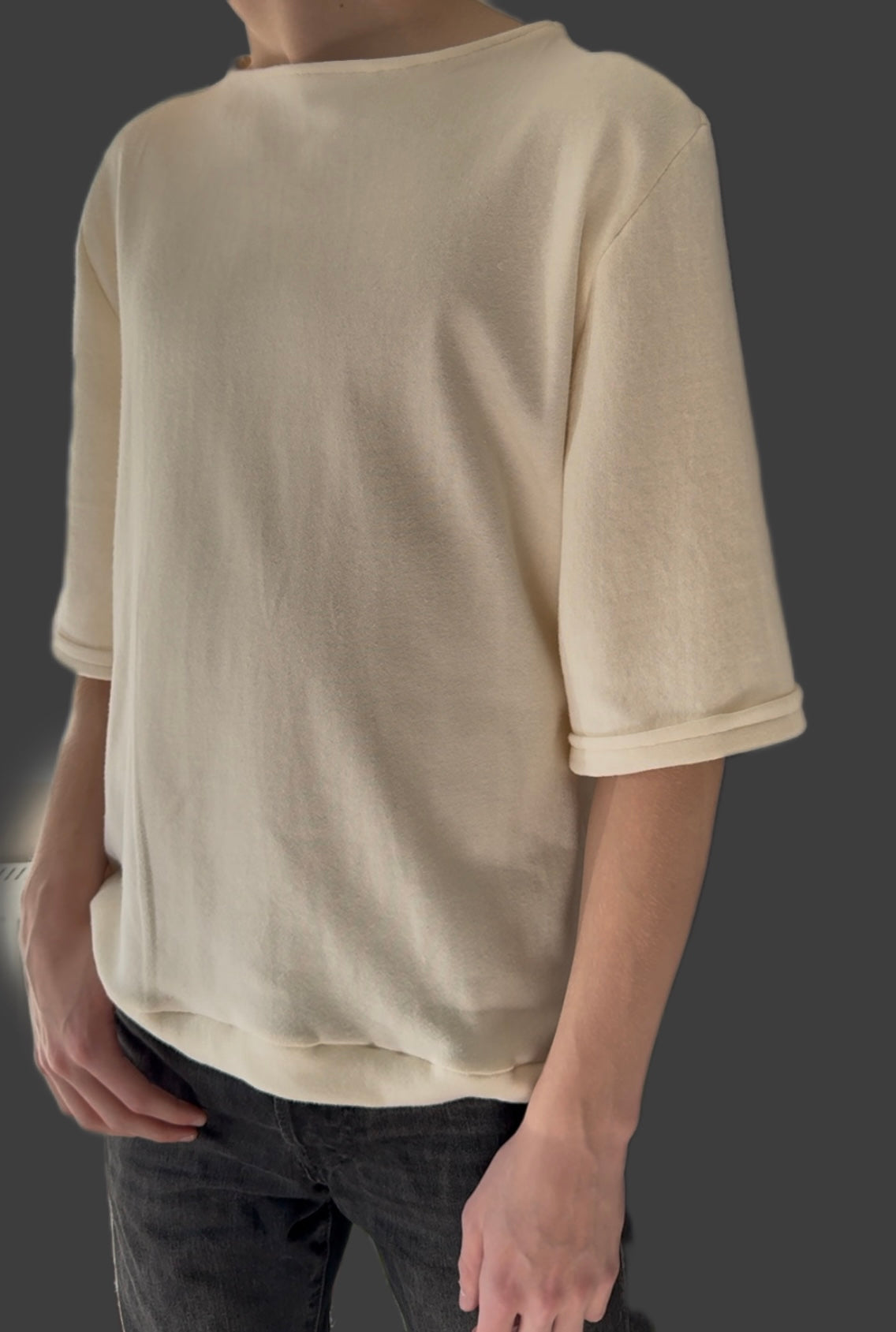 Knit T-shirt