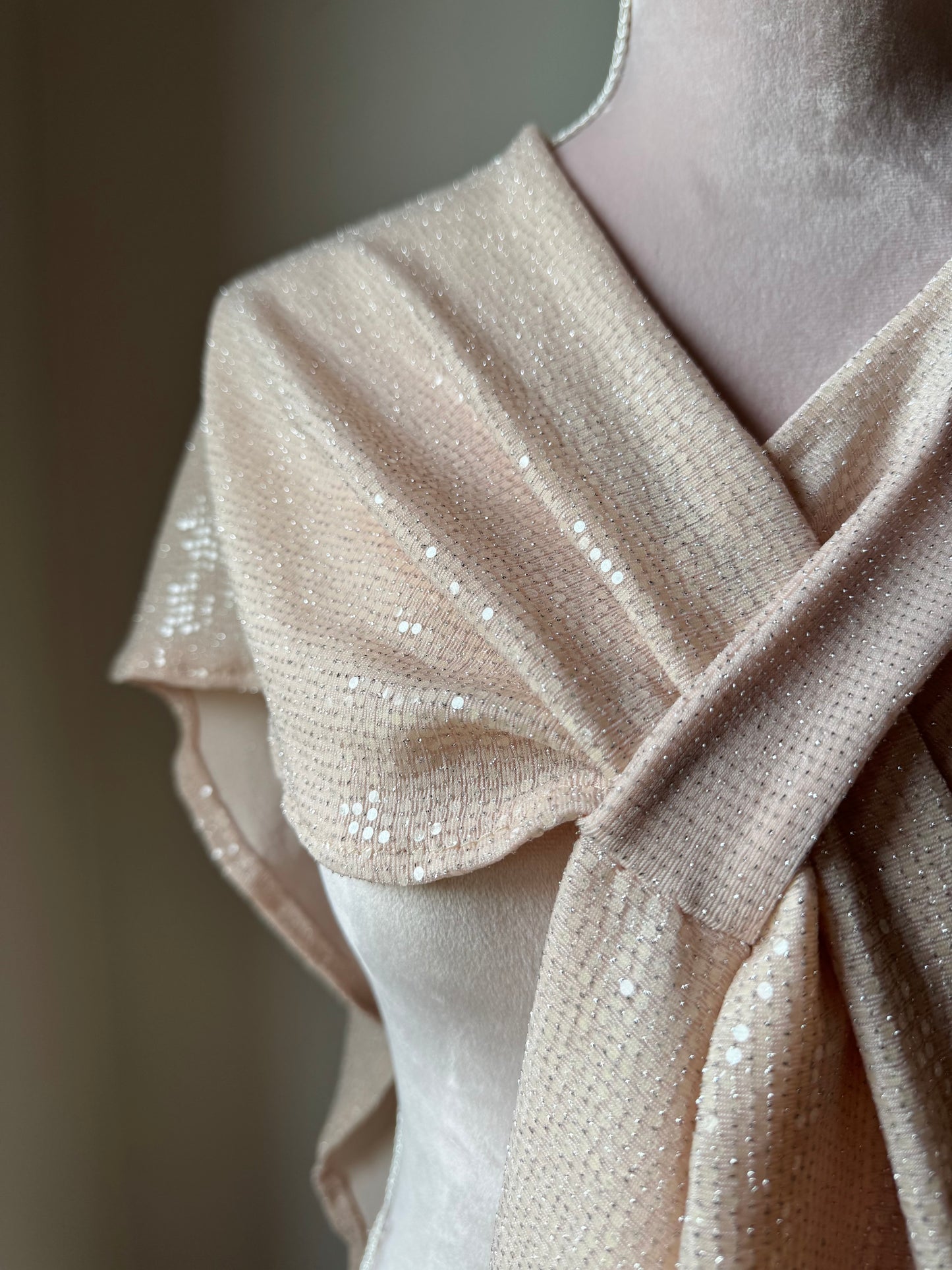 Sequin scarf
