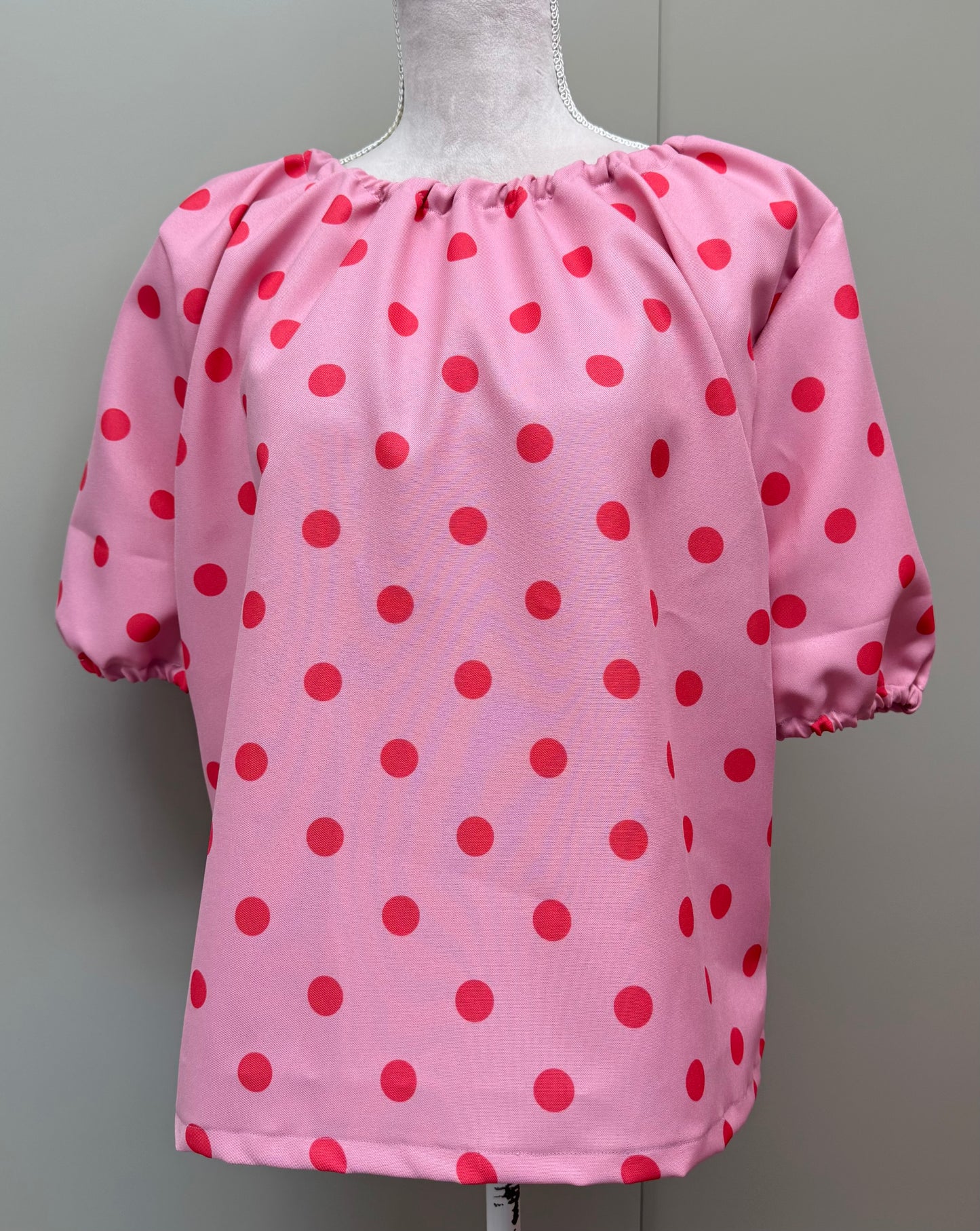 Polka dot top
