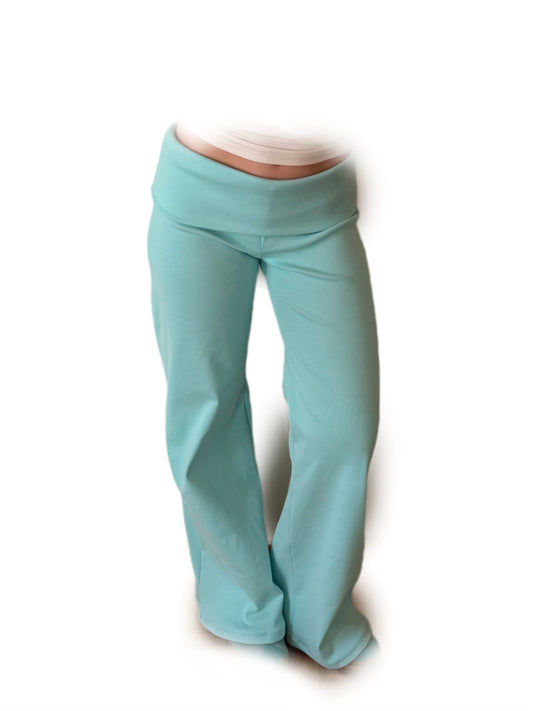 Cotton Folded Yoga pants