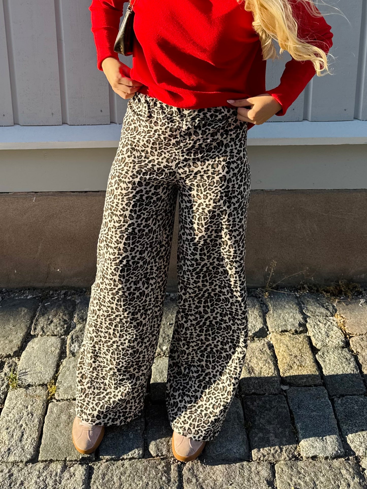 CLOUDY pants leopard