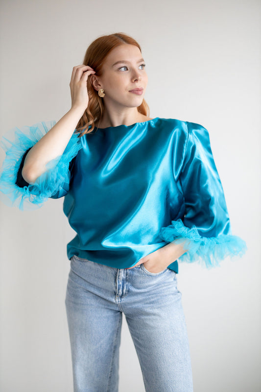 BLUE EMERALD top