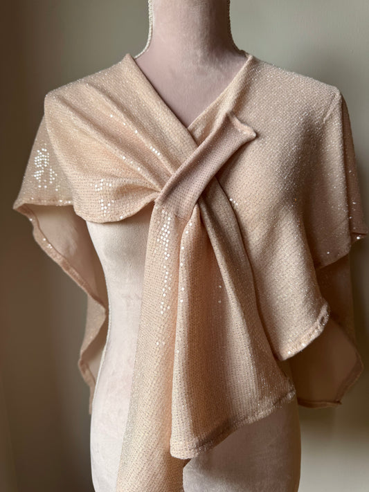 Sequin scarf