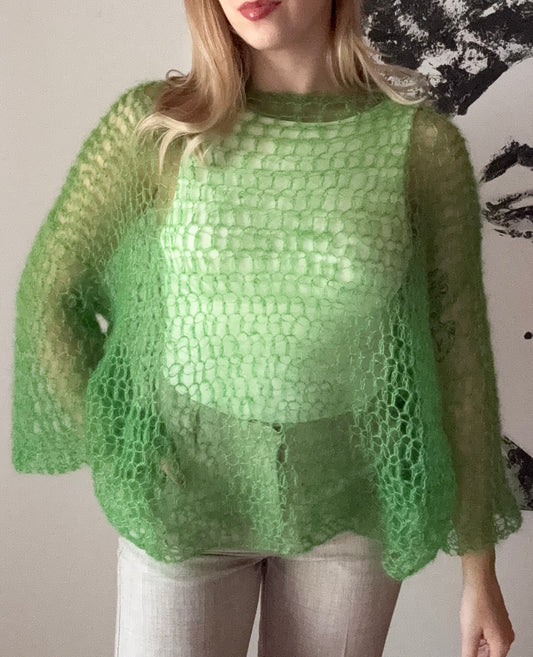 Kid mohair neulepaita