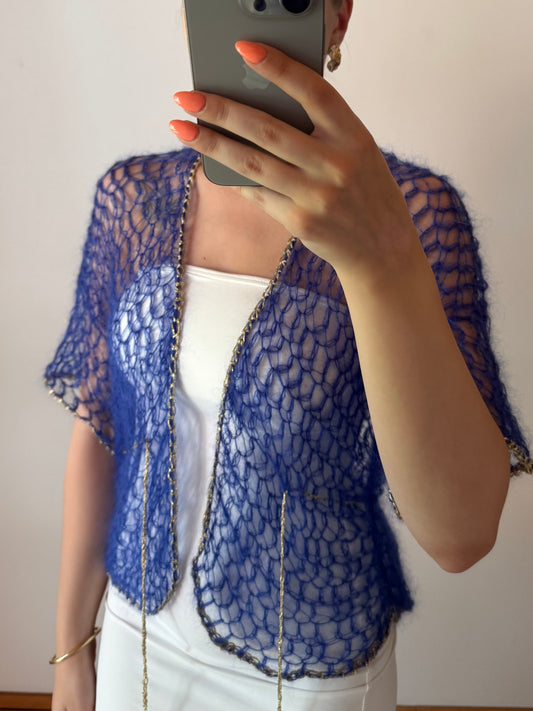 GOLDEN kid mohair cardigan